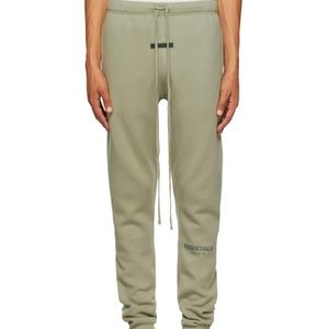 Fear of God ESSENTIALS Khaki Fleece Lounge Sweatpants - L